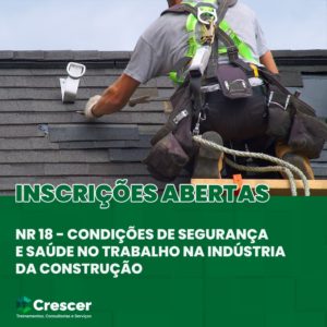 NR 18 - Condições de Segurança e Saúde no Trabalho na Indústria da Construção