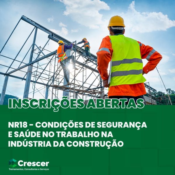 NR 18 - Condições de Segurança e Saúde no Trabalho na Indústria da Construção